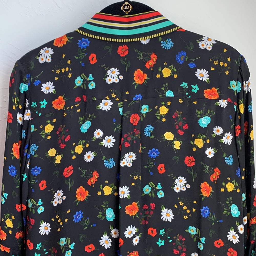 ❤️Alice  + Olivia Floral Bell Sleeve NWOT - Picture 2 of 12